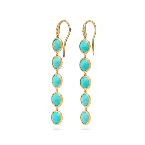 Marco Bicego Jaipur Color Ohrhänger (Ref: OB1966-AB TU01 Y)