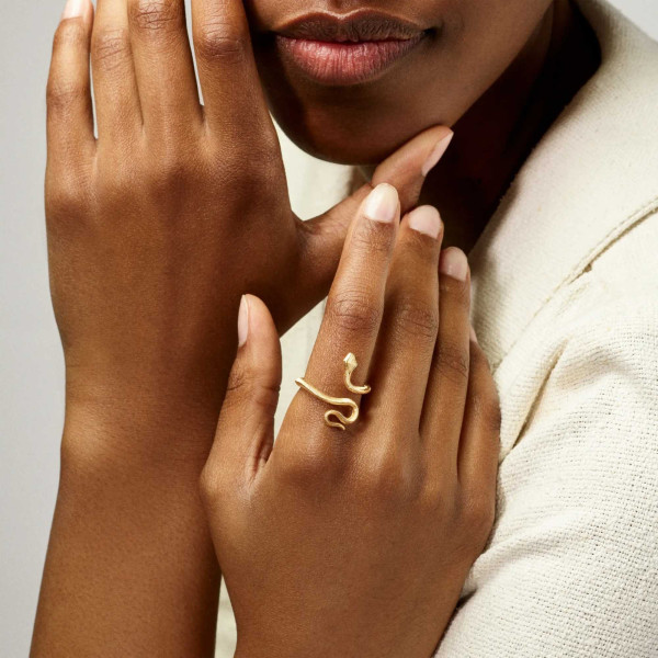 Ole Lynggaard Copenhagen Snakes Ring mini (Ref: A3218-401)