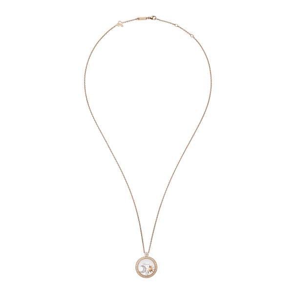 Chopard Happy Sun, Moon and Stars Anhänger mit Halskette (Ref: 799434-5401)