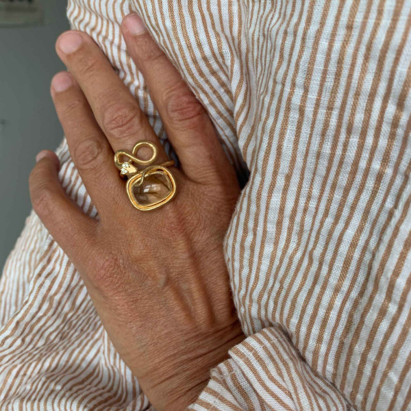 Ole Lynggaard Copenhagen Snakes Ring (Ref: A2790-402)