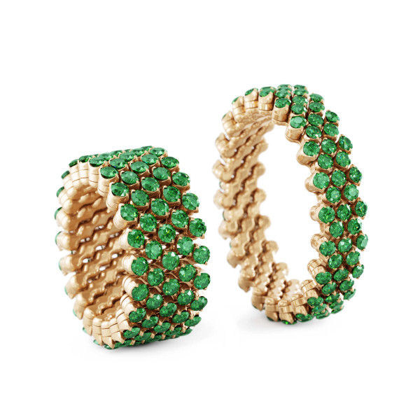 Serafino Consoli Brevetto Multi-Size Ring (Ref: RMS 5F2 RG T)