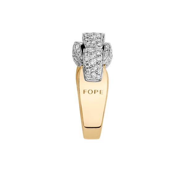 FOPE Eka Ring mit Diamanten (Ref: 77305AX_PB_R_XBX_140)