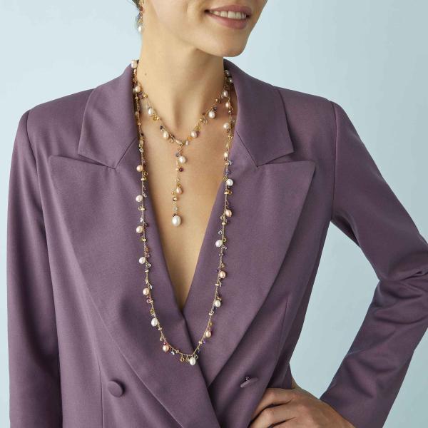 Marco Bicego Paradise Pearls Collier (Ref: CB2586-B MIX114 Y)