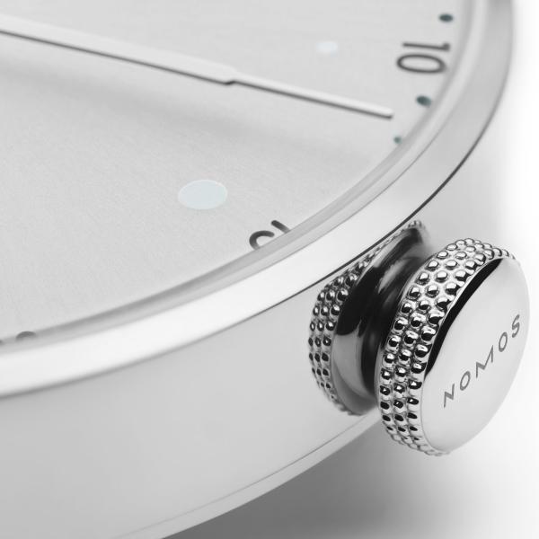 NOMOS Glashütte Metro 33 all silver (Ref: 1122.SB)