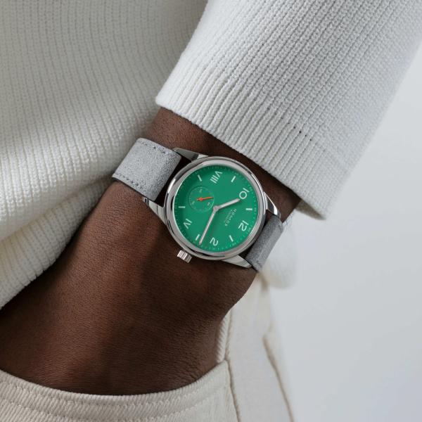 NOMOS Glashütte Club Campus 38 electric green (Ref: 726)