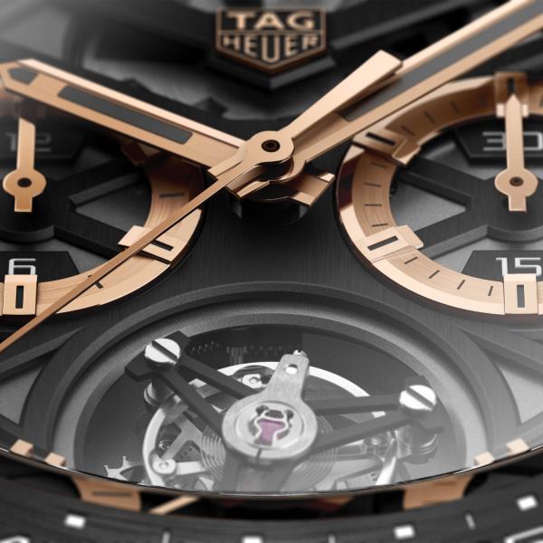 TAG Heuer TAG HEUER CARRERA CHRONOGRAPH TOURBILLON    (Ref: CAR5A5U.FC6377)
