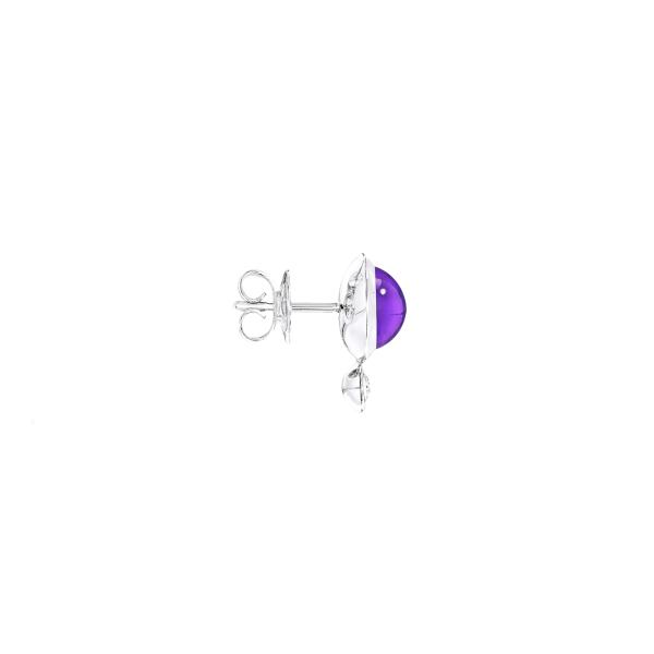 Tamara Comolli BOUTON Ohrringe Amethyst / Classic (Ref: E-BOU-Am-Cl-wg)