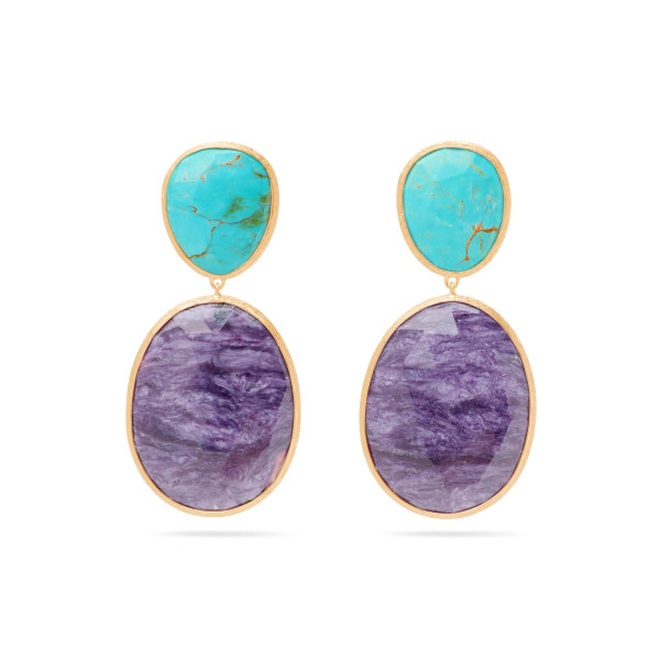 Marco Bicego Lunaria Color Ohrringe (Ref: OB1404 TUMCIA Y)