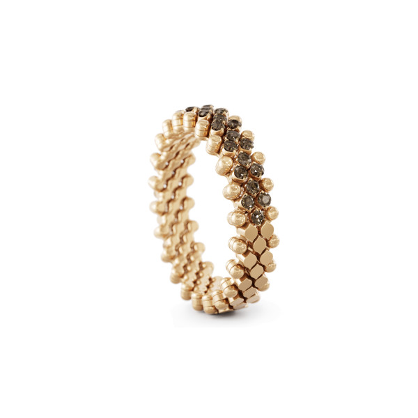 Serafino Consoli Brevetto Multi-Size Ring (Ref: RMS 5HM2 RG BRD)