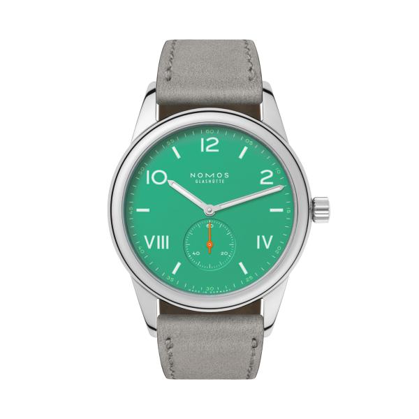 NOMOS Glashütte Club Campus 38 electric green (Ref: 726)