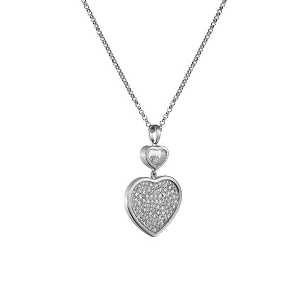 Chopard Happy Hearts Anhänger mit Halskette (Ref: 79A075-1901)