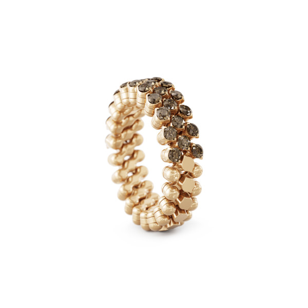 Serafino Consoli Brevetto Multi-Size Ring (Ref: RMS 3H2 RG BRD)