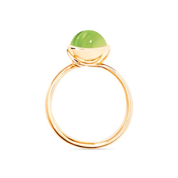 Tamara Comolli BOUTON Ring small Peridot (Ref: R-BOU-s-Per-yg)