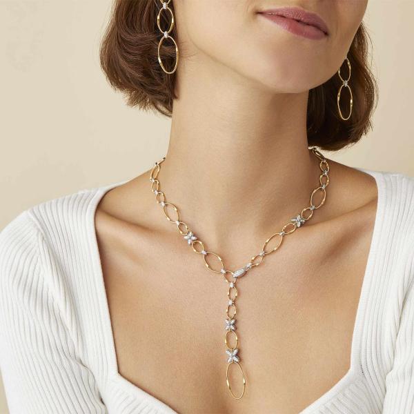 Marco Bicego Marrakech Onde Halskette (Ref: CG828-L_B3_YW_M5)