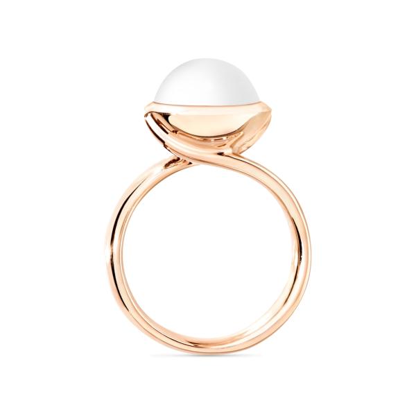 Tamara Comolli BOUTON Ring large Cacholong (Ref: R-BOU-l-Cach-rg)