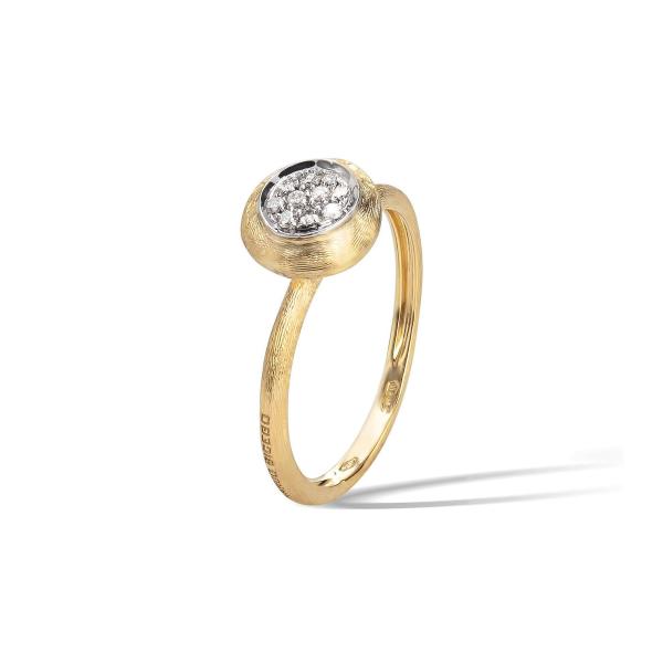 Marco Bicego Jaipur Ring Oro E Diamanti (Ref: AB471_B_YW_Q6)