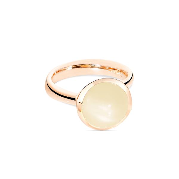 Tamara Comolli BOUTON Ring large sand Mondstein (Ref: R-BOU-l-MoSa-rg)