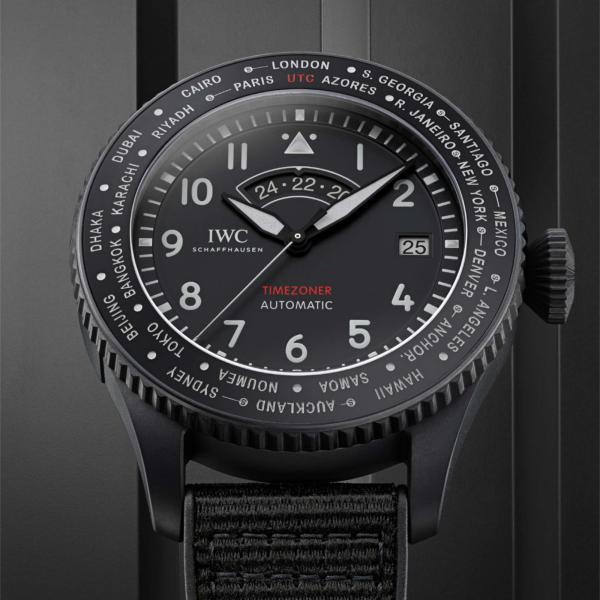 IWC PILOT’S WATCH TIMEZONER TOP GUN CERATANIUM® (Ref: IW395505)