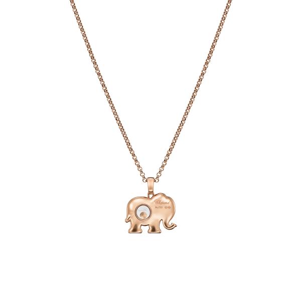 Chopard Happy Diamonds Elefant Anhänger mit Halskette (Ref: 79A189-5001)