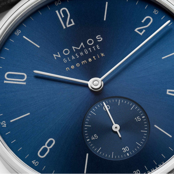 NOMOS Glashütte Tangente neomatik blaugold (Ref: 190)