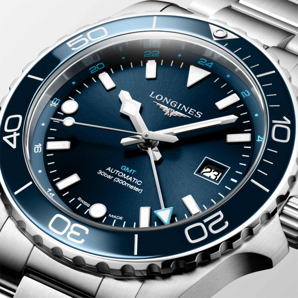 Longines HYDROCONQUEST GMT (Ref: L3.890.4.96.6)