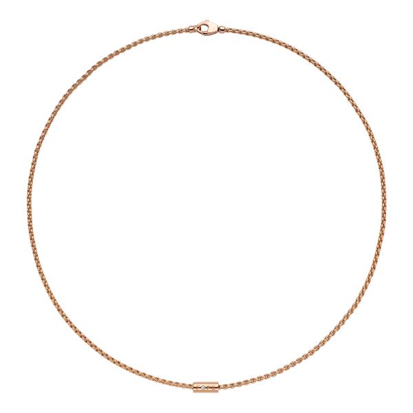 FOPE Aria Halskette mit einem weißen Brillanten (Ref: 89103CX_BB_R_XRX_037)