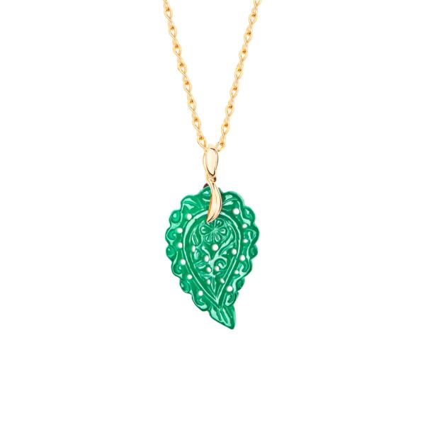 Tamara Comolli INDIA Anhänger small Grüner Onyx (Ref: P-IND-s-Jad-yg)