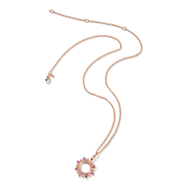 Tamara Comolli SIGNATURE Anhänger Sun 'Blush' Small (Ref: P-SIG-Sun-s-Blu-rg)