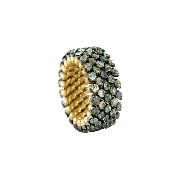 Serafino Consoli Brevetto Multi-Size Ring (Ref: RMS 5F2 YBG GS MIX)