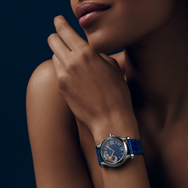 Chopard Happy Sport Sun, Moon and Stars (Ref: 278559-3011)