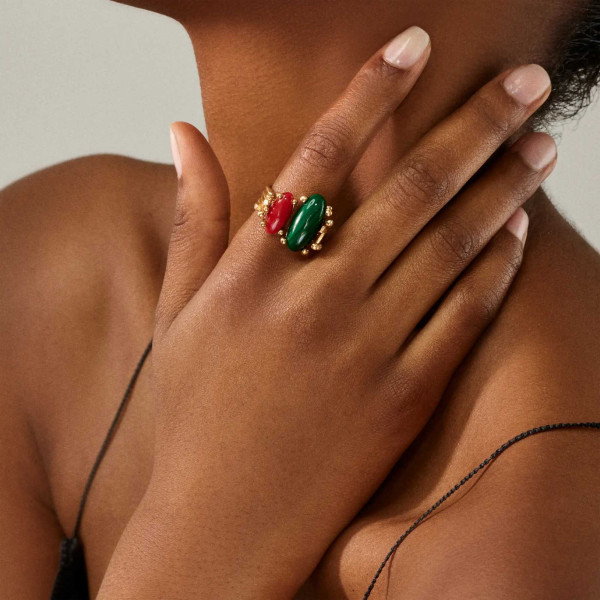 Ole Lynggaard Copenhagen BoHo Ring Double (Ref: A2928-401)