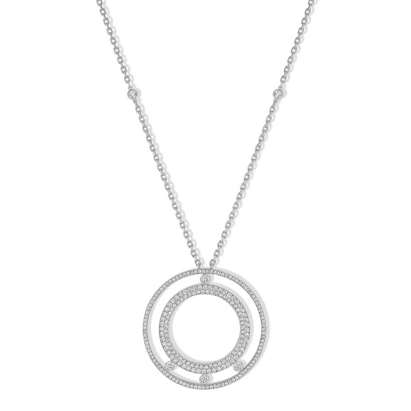 Messika Lange Move Romane Halskette (Ref: 11317-WG)