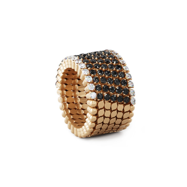 Serafino Consoli Serafino Multi-Size Ring und Armreif (Ref: S.RB 7H2 RG WD BD)
