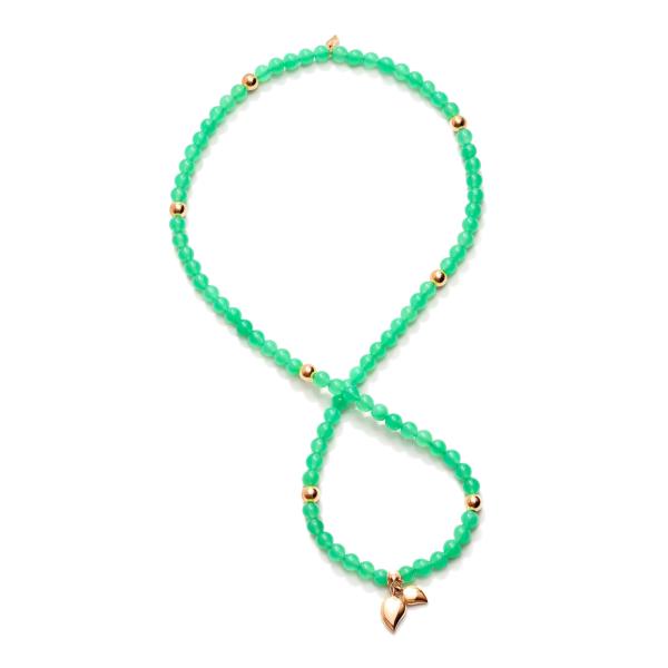 Tamara Comolli INDIA Armband medium Chrysoprase (Ref: B-IND-Chry-3-m-rg)