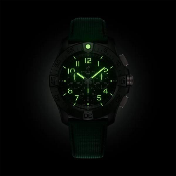 Breitling Super Avenger B01 Chronograph 46 Night Mission (Ref: SB0148101B1X1)