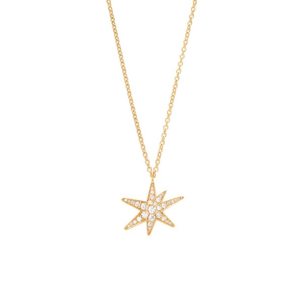 Ole Lynggaard Copenhagen Funky Stars Halskette mit Anhänger  (Ref: A3204-401)