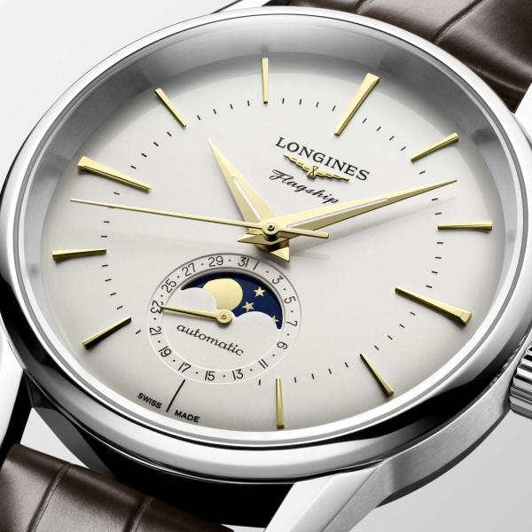 Longines FLAGSHIP HERITAGE MOONPHASE (Ref: L4.815.4.78.2)