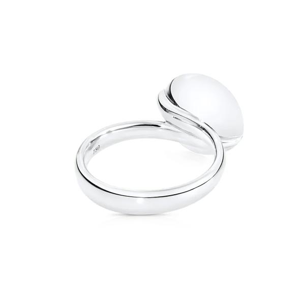 Tamara Comolli BOUTON Ring large oranger Mondstein (Ref: R-BOU-l-MoOr-wg)