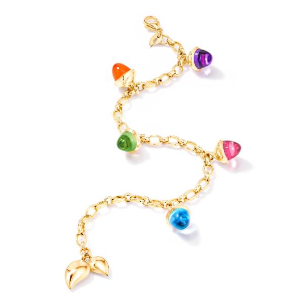 Tamara Comolli MIKADO Flamenco Charm Armband Candy (Ref: B-MFL-Ch-Can-yg)
