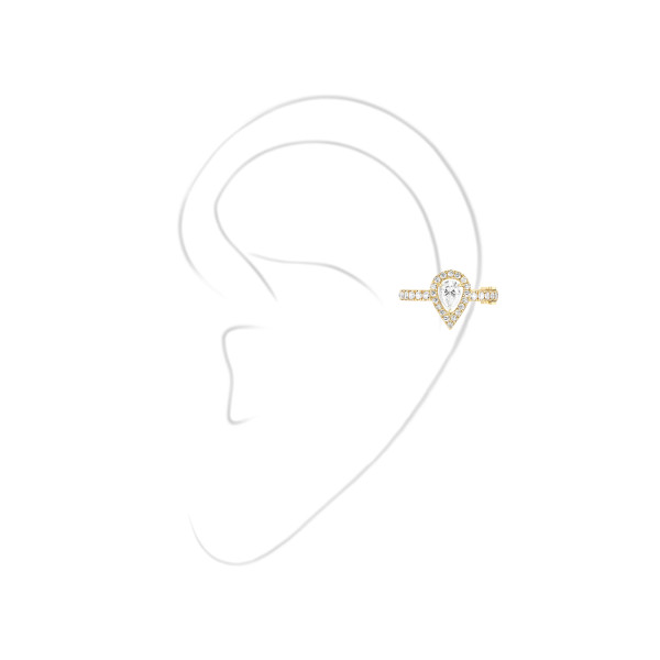 Messika Einzelner My Twin Ohrclip mittleres Ohr PS (Ref: 10121-YG)