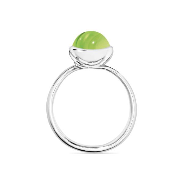 Tamara Comolli BOUTON Ring small Peridot (Ref: R-BOU-s-Per-wg)