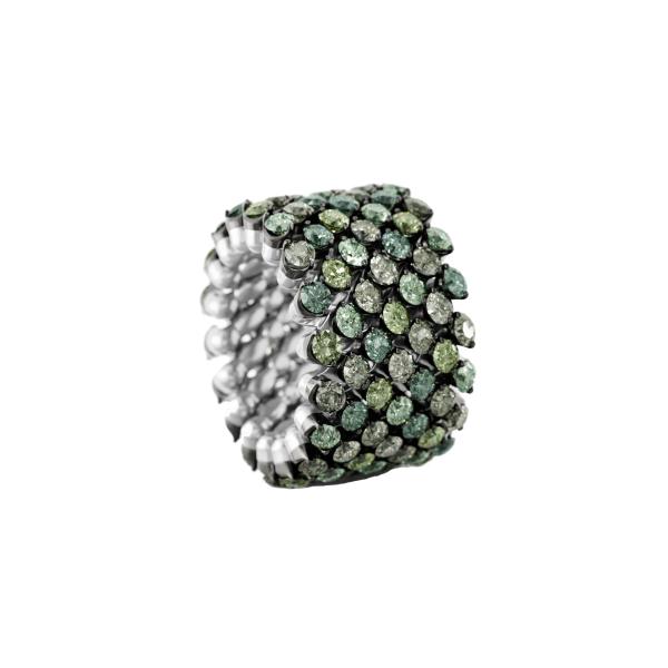 Serafino Consoli Brevetto Multi-Size Ring (Ref: RMS 7F4 WBG GS MIX)