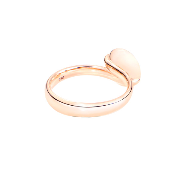 Tamara Comolli BOUTON Ring Small mit Diamant-Pavé  (Ref: R-BOU-s-pD-rg)