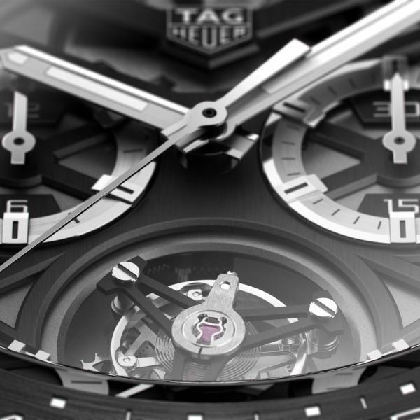 TAG Heuer TAG HEUER CARRERA CHRONOGRAPH TOURBILLON (Ref: CAR5A8Y.FC6377)