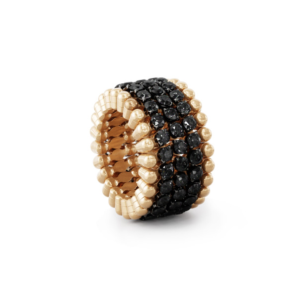 Serafino Consoli Serafino Multi-Size Ring und Armband (Ref: S.RB 5M4 RBG BD)