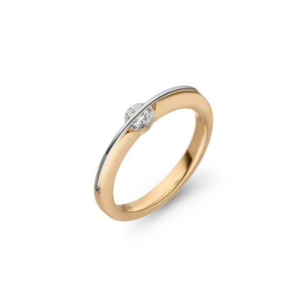 Schaffrath LIBERTÉ Solitaire Ring (Ref: 528_LN001_30_GW)