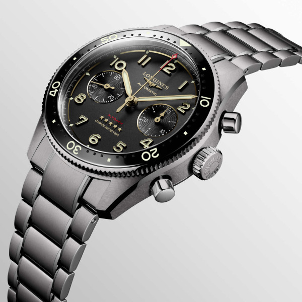 Longines LONGINES SPIRIT FLYBACK TITANIUM (Ref: L3.821.1.53.6)