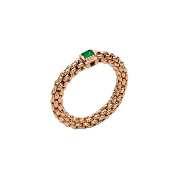FOPE Souls Flex'it Ring mit Smaragd (Ref: 09E08AX_B6_R_XRX_0XS)