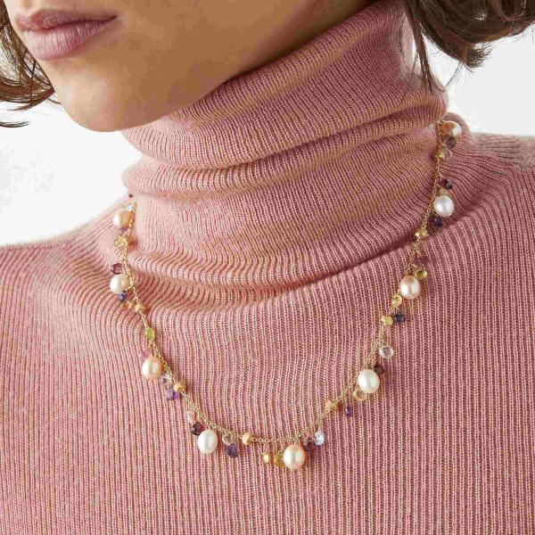 Marco Bicego Paradise Pearls Collier (Ref: CB2584-E MIX114 Y)