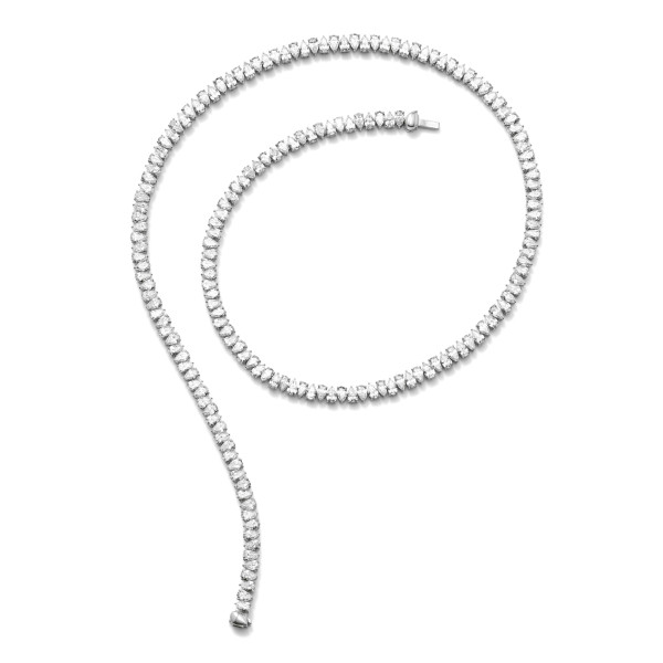 Tamara Comolli SIGNATURE Halskette Rivière (Ref: N-SIG-R-Cl-wg)